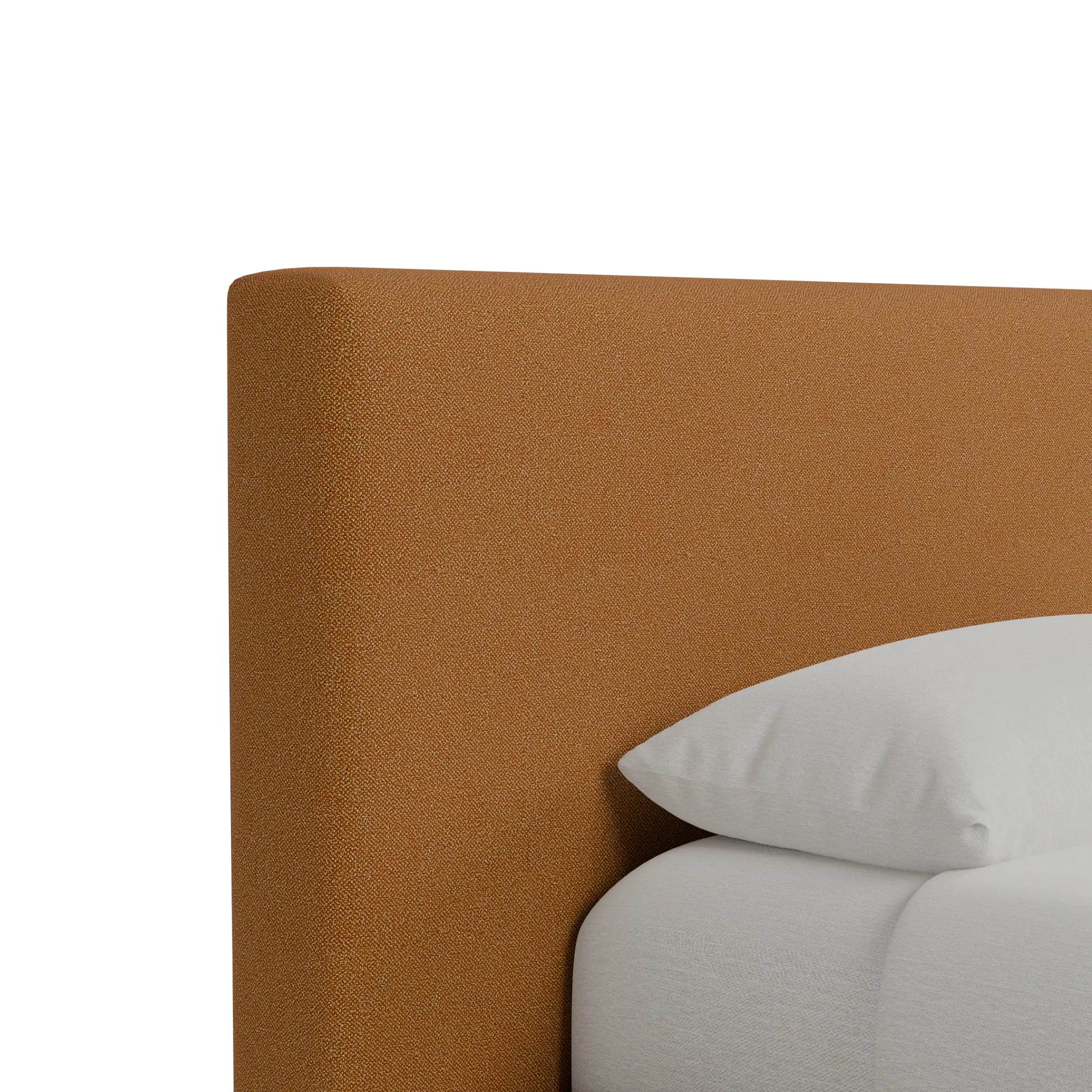 Grayton Elite Light Brown 44" Upholstered Platform Bed Grayton Elite Light Brown 44" Upholstered Platform Bed