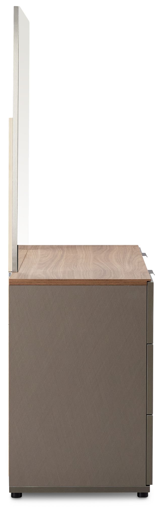 Palermo Two-tone Dresser & Mirror