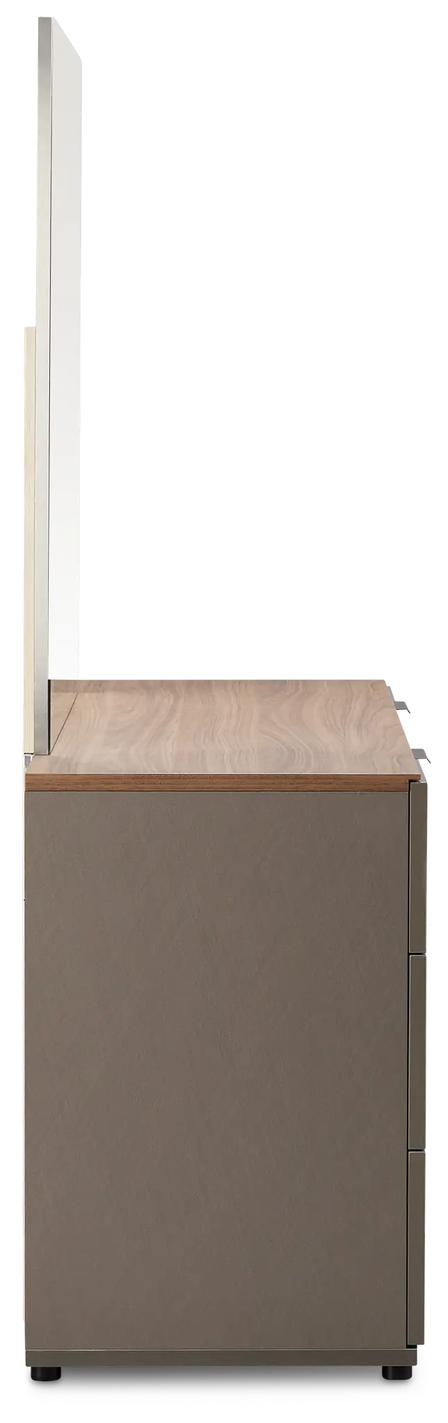 Palermo Two-tone Dresser & Mirror Palermo Two-tone Dresser & Mirror