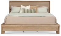Alton Light Tone Platform Bed