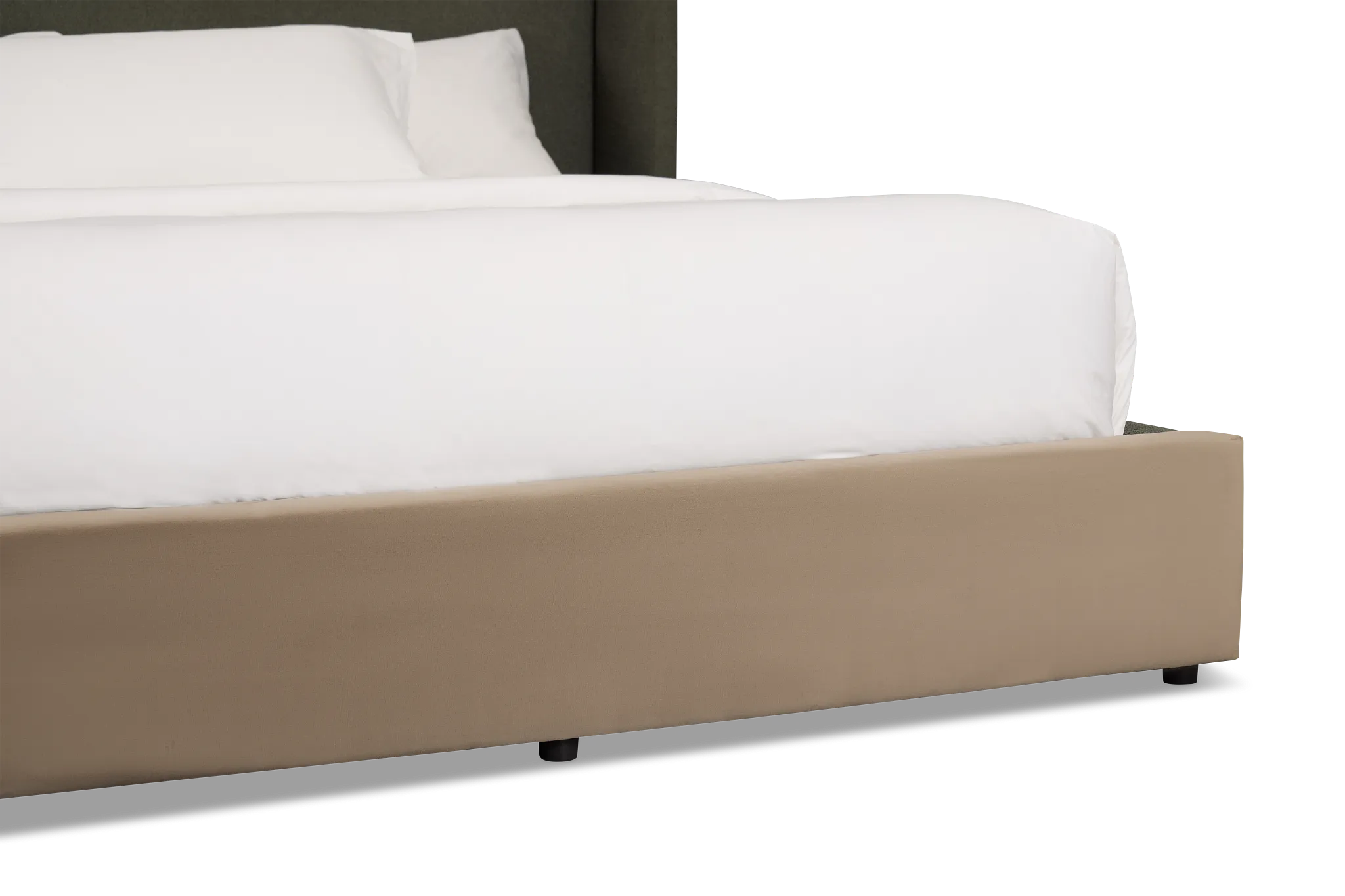 Captiva Sutton Green 48" Upholstered Shelter Bed