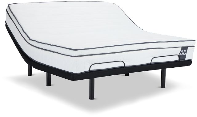 Rest & Renew 12" Hybrid Deluxe Adjustable Mattress Set