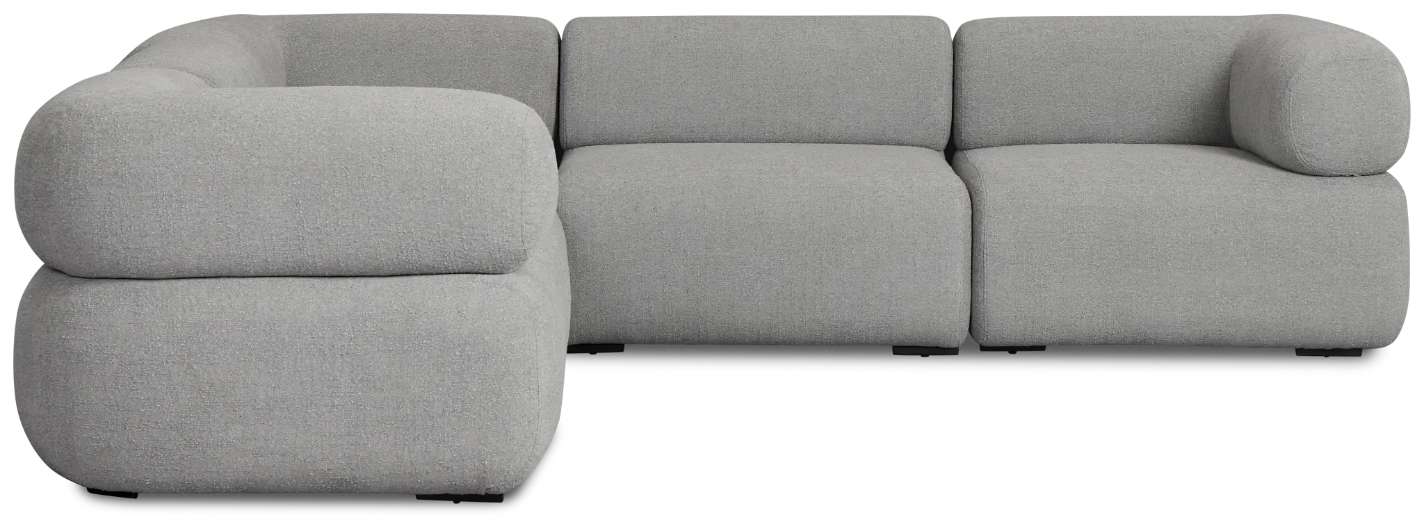 Celeste Light Gray Fabric 5-piece Modular Sectional Celeste Light Gray Fabric 5-piece Modular Sectional