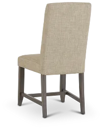 Taryn Light Taupe Upholstered Side Chair