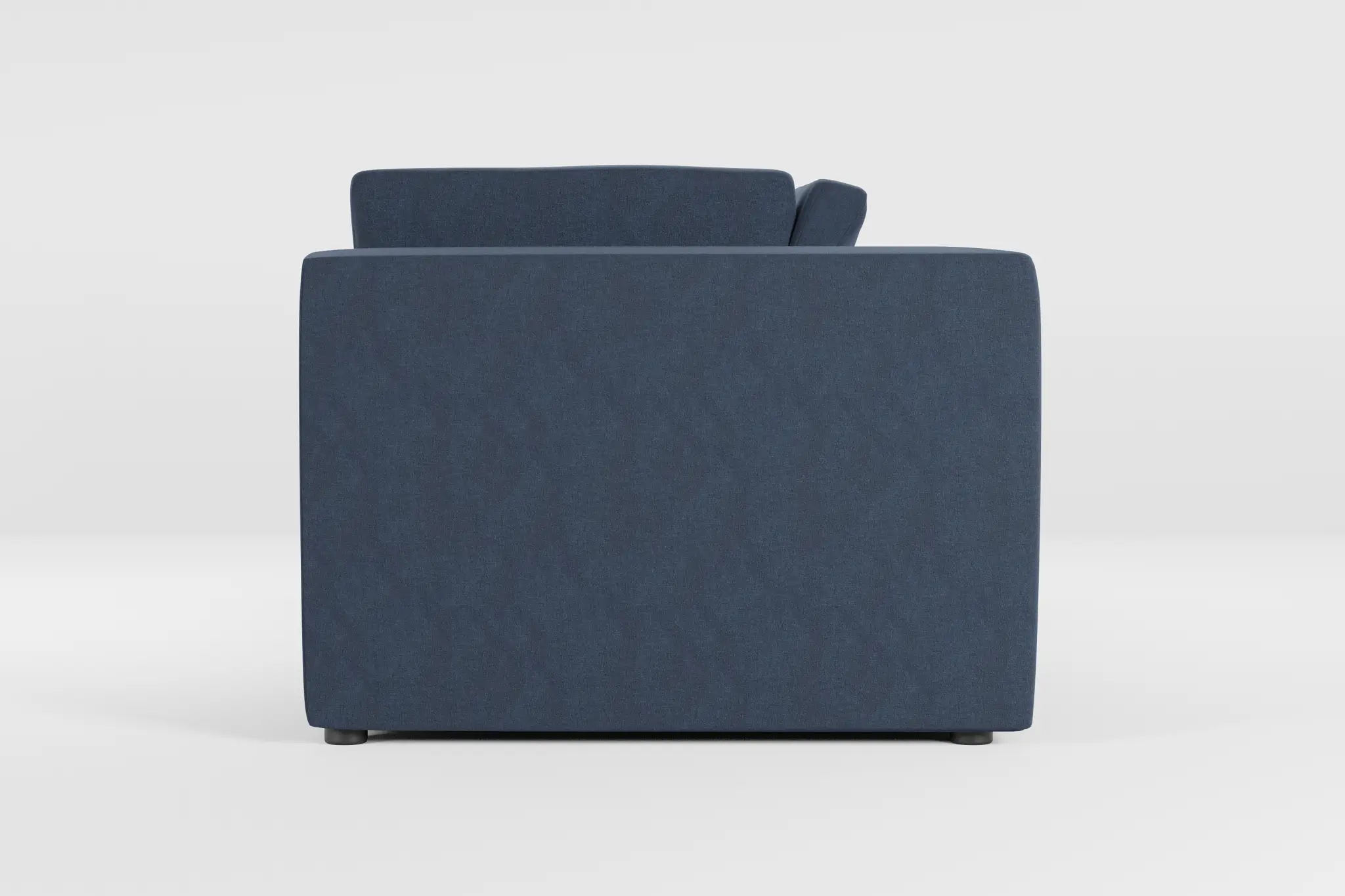 Destin Maguire Blue Fabric 2-piece Modular Sofa Destin Maguire Blue Fabric 2-piece Modular Sofa