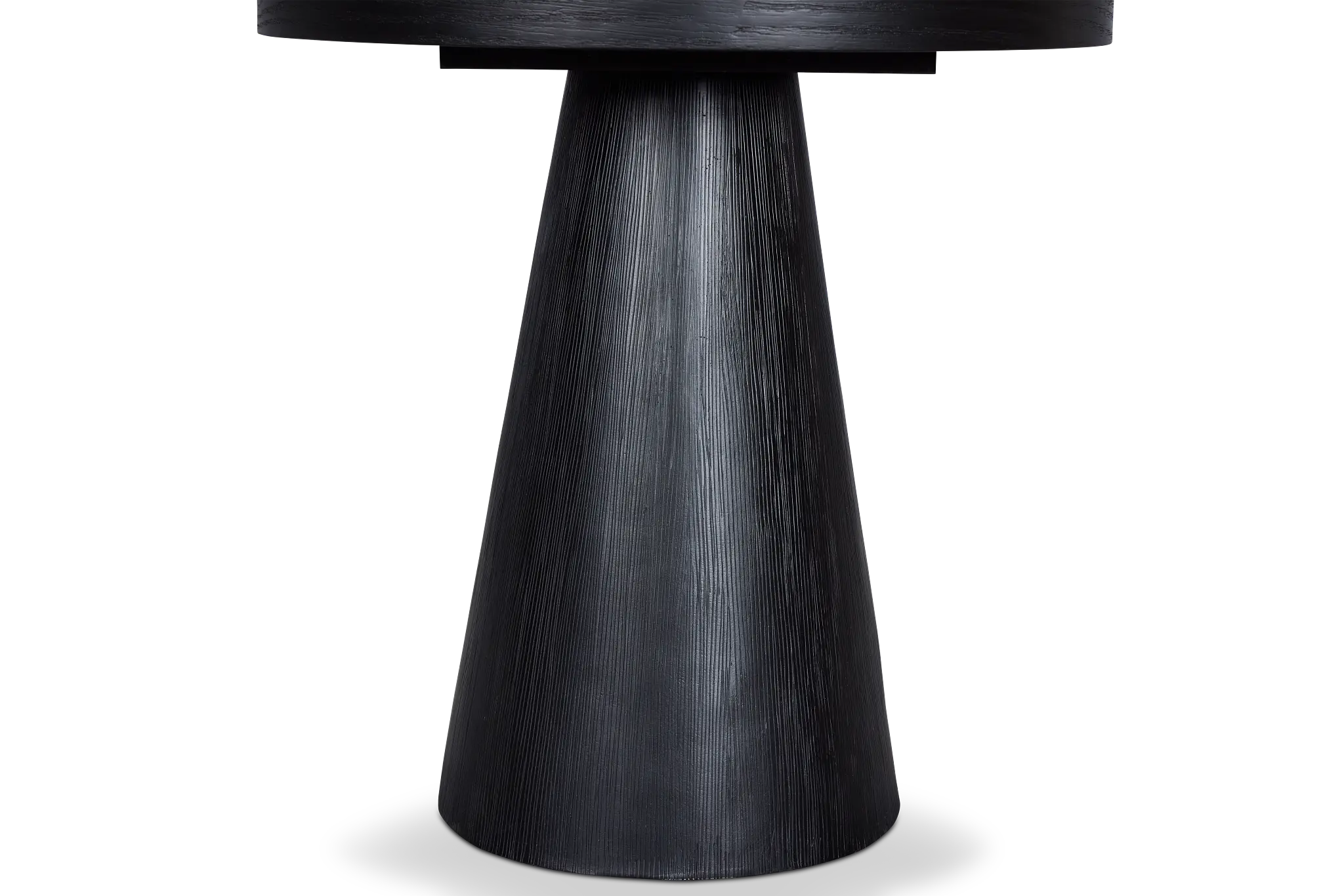 Alden Black Round End Table Alden Black Round End Table