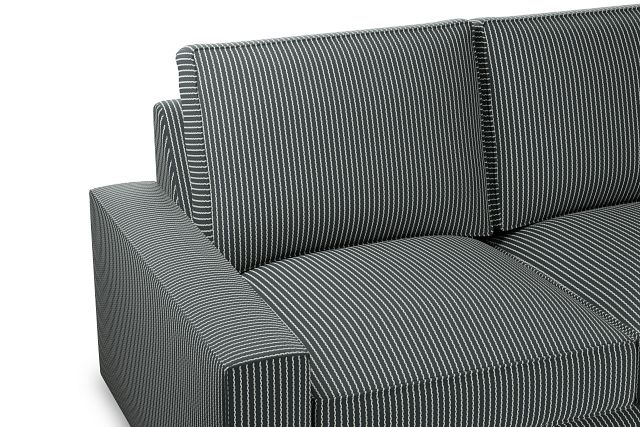 Edgewater Lucy Navy Medium Two-arm Sectional