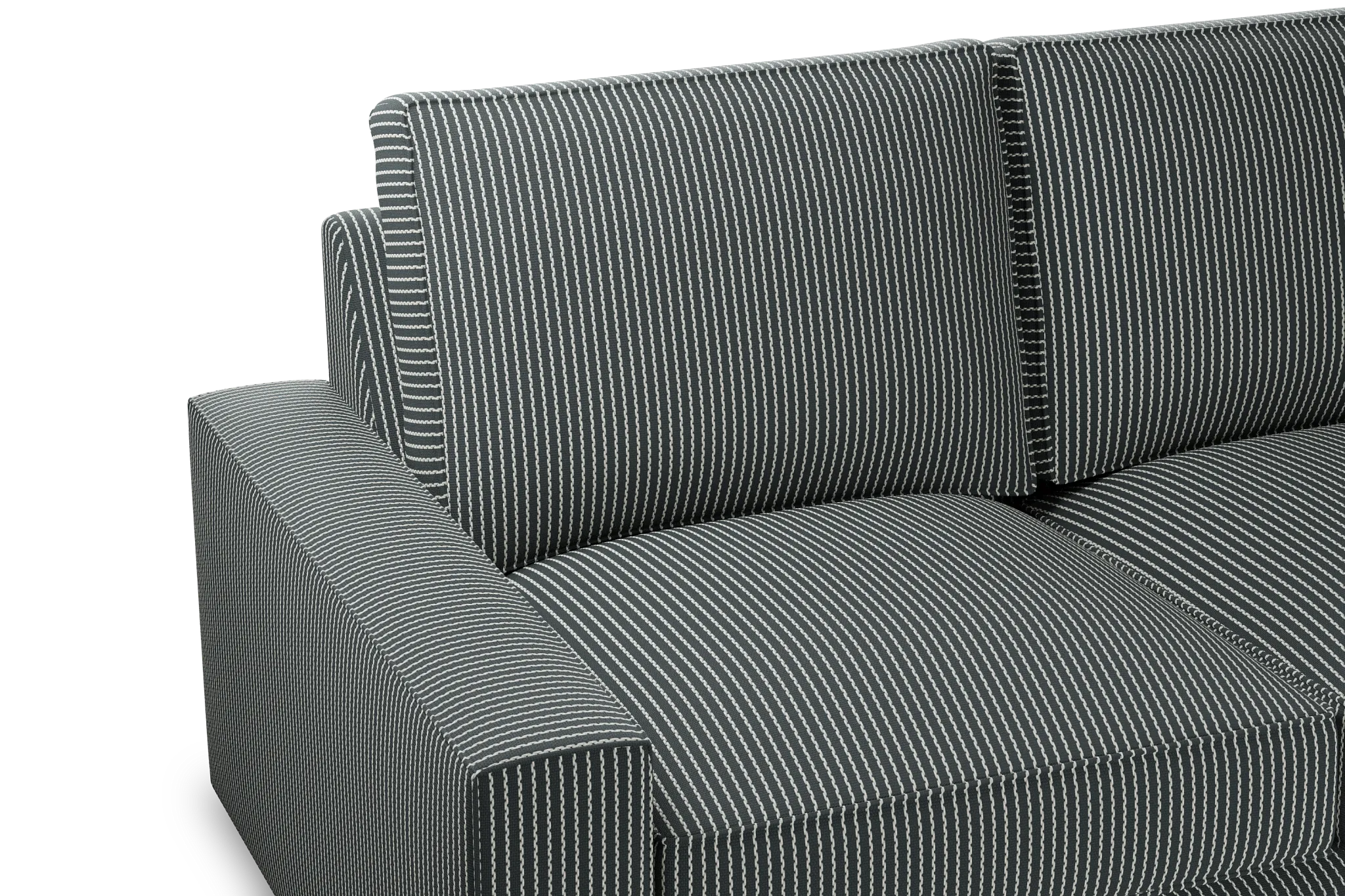 Edgewater Lucy Navy Medium Two-arm Sectional