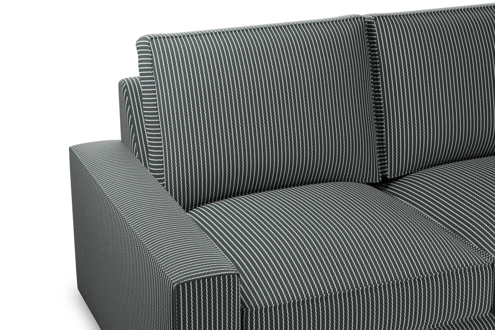 Edgewater Lucy Navy Medium Two-arm Sectional Edgewater Lucy Navy Medium Two-arm Sectional