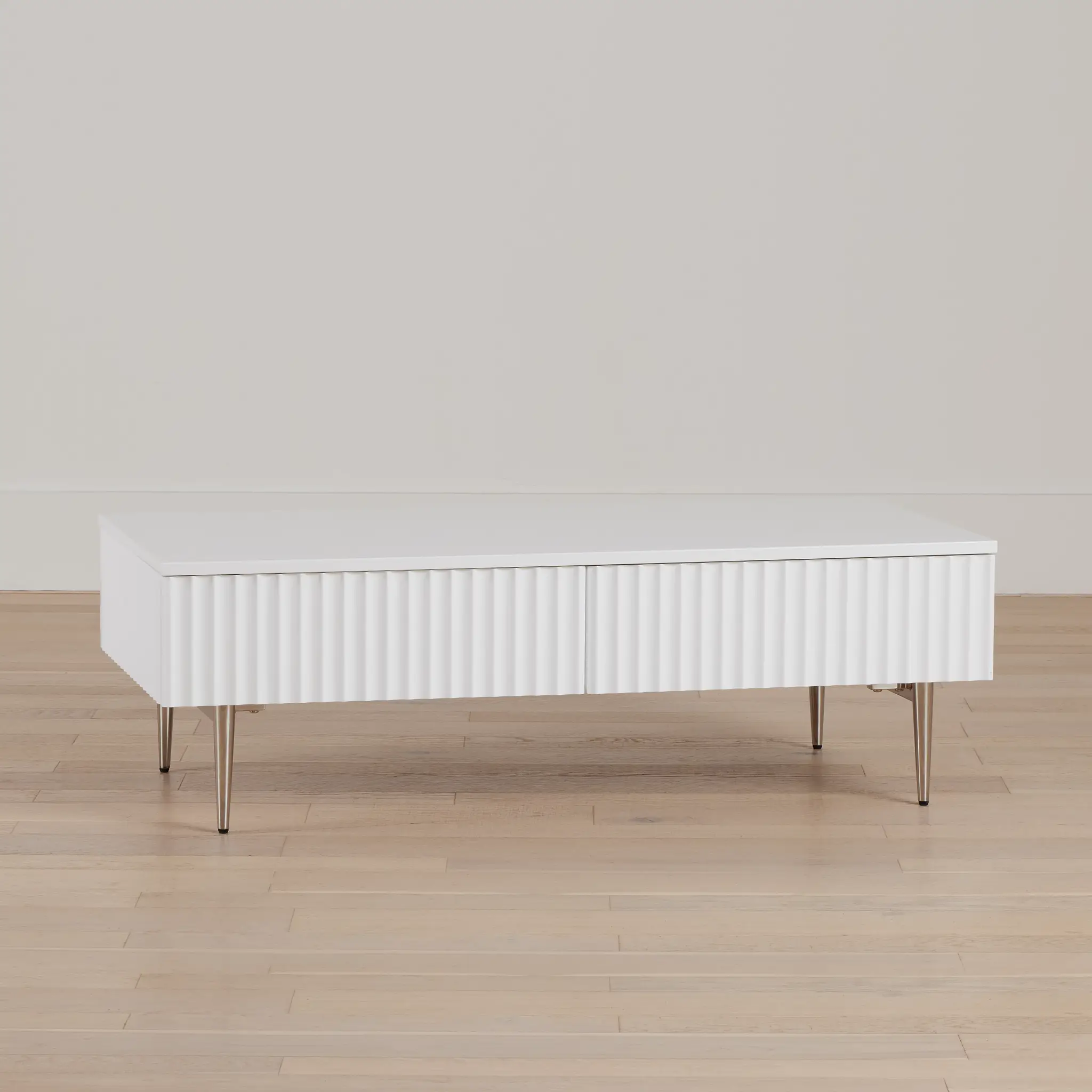 Surge White Rectangular Coffee Table Surge White Rectangular Coffee Table