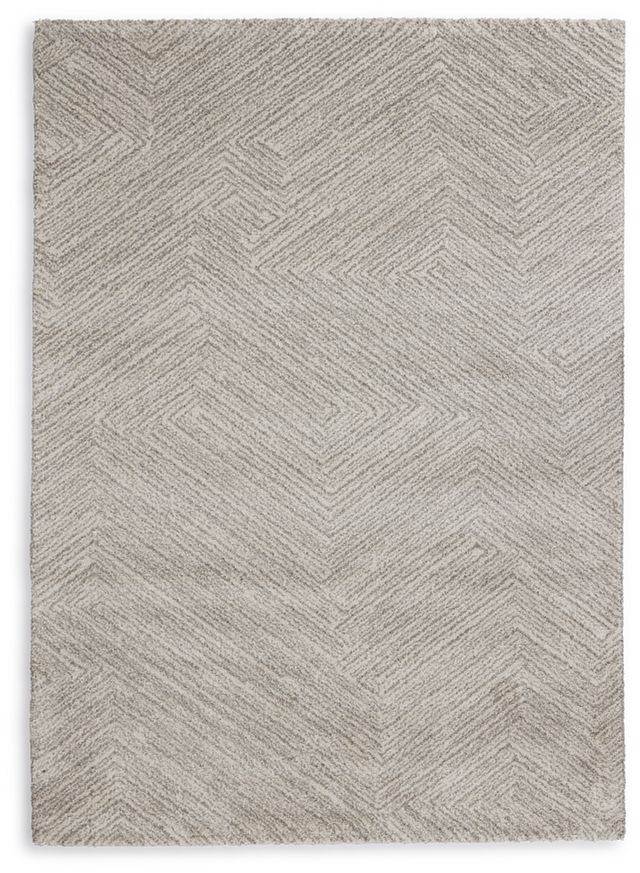 Tina Light Gray 8x10 Area Rug