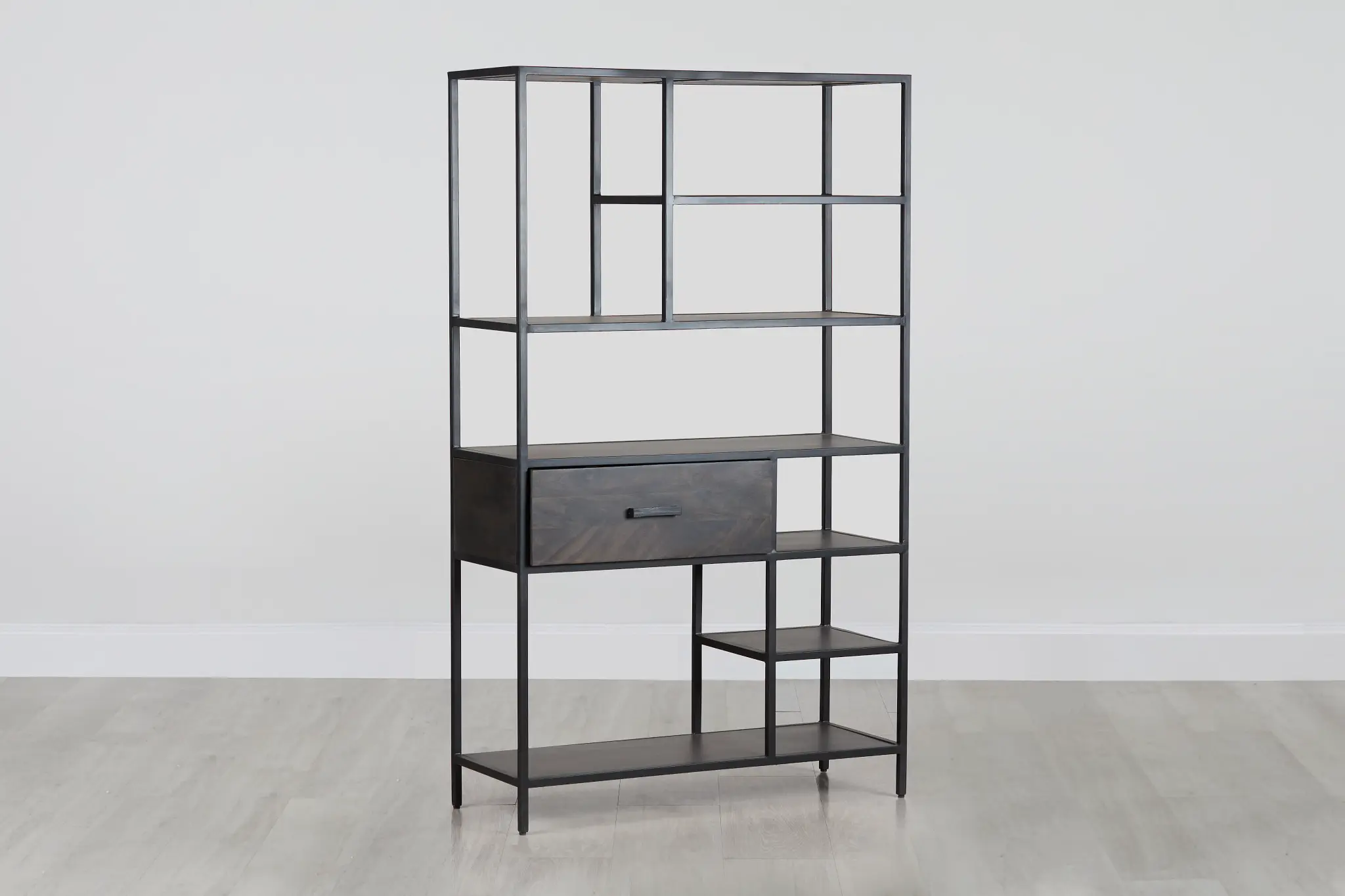 Cleo 1-drawer Metal Bookcase Cleo 1-drawer Metal Bookcase