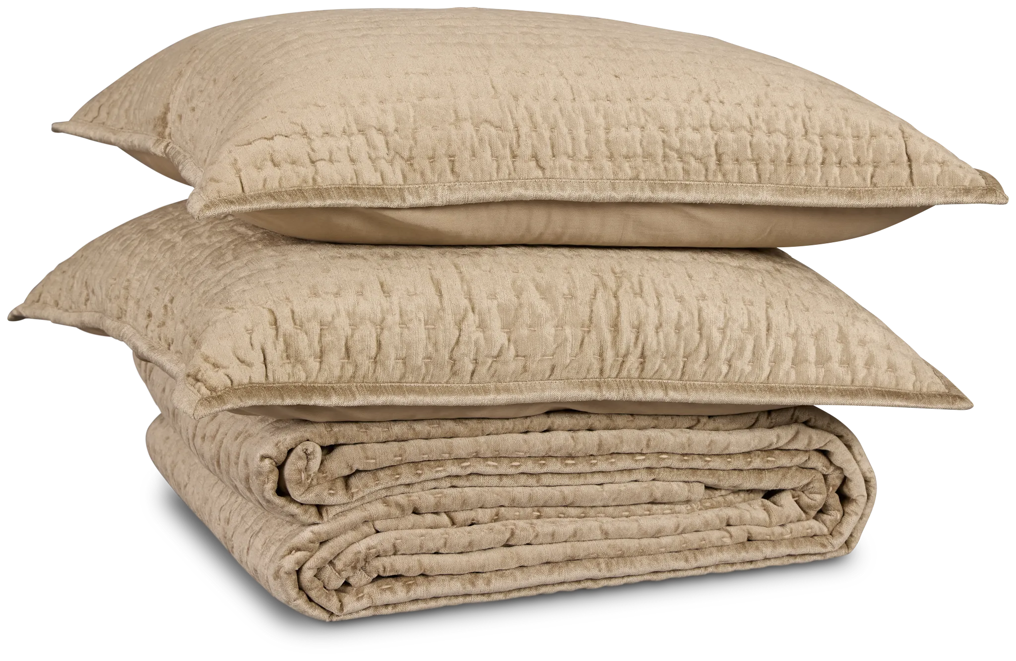 Barin Light Brown Coverlet Set