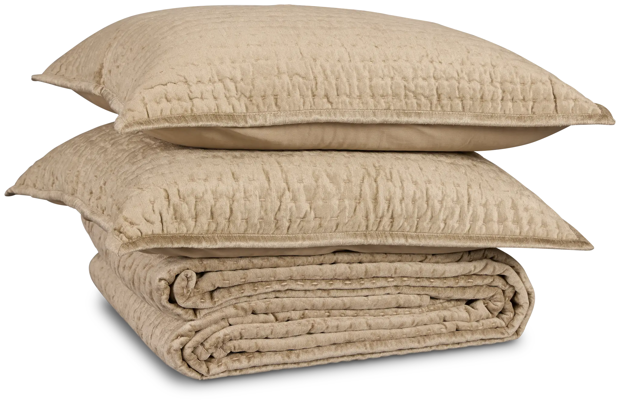 Barin Light Brown Coverlet Set Barin Light Brown Coverlet Set