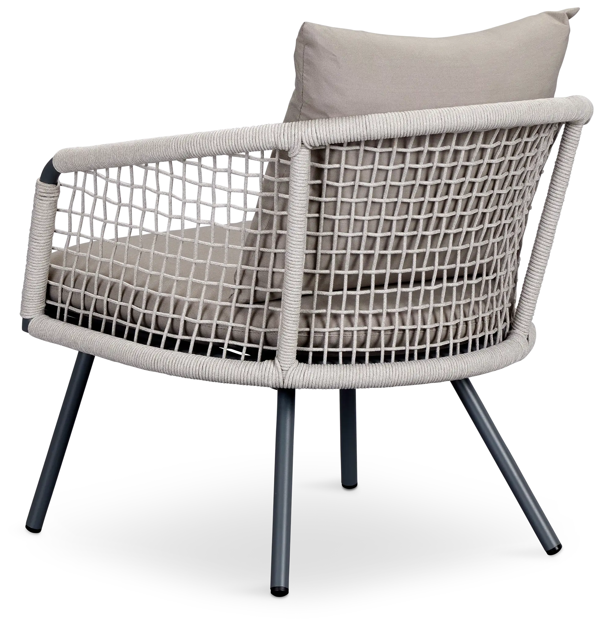 Antigua Gray Rope Arm Chair Antigua Gray Rope Arm Chair