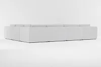 Destin Delray Light Gray Fabric 8-piece Modular Sectional