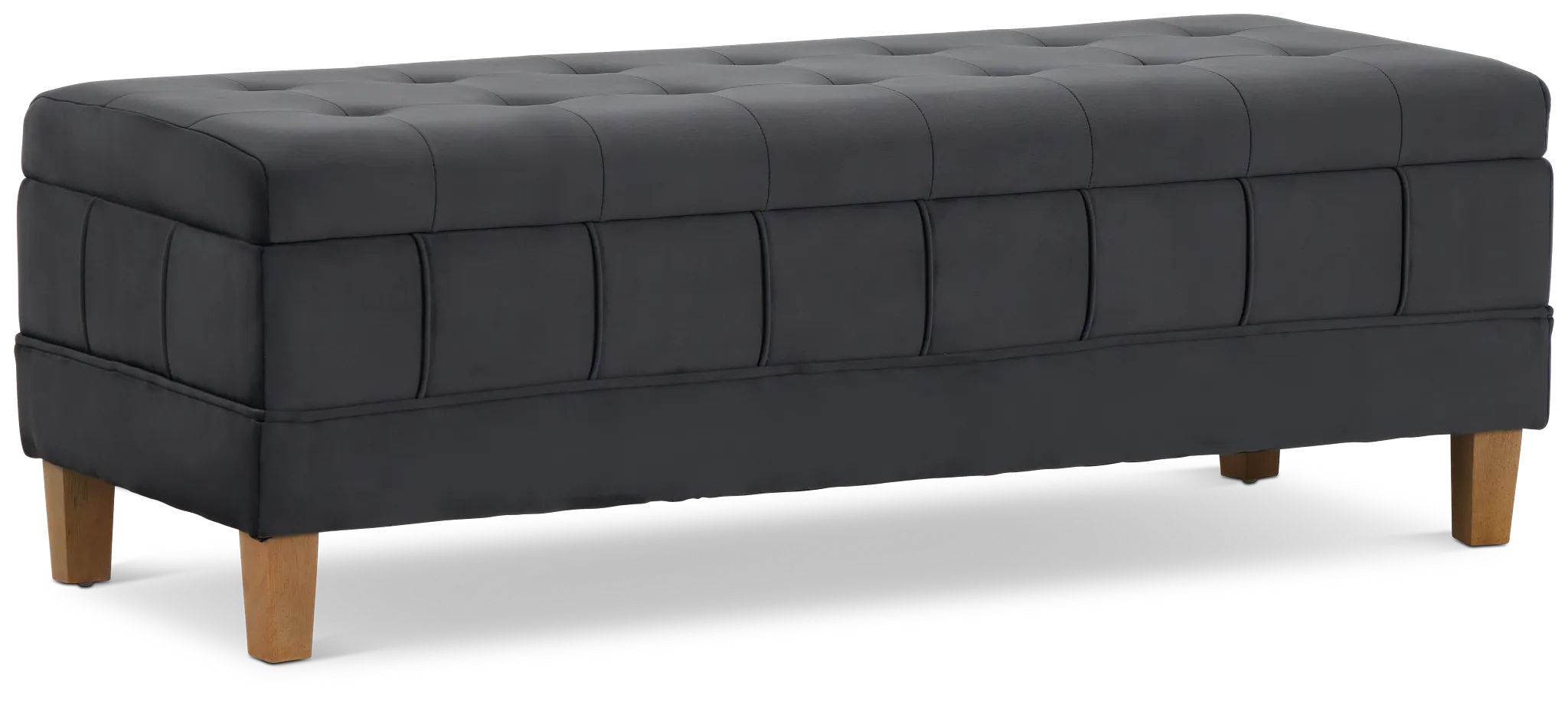Crosby Gray Storage Bench