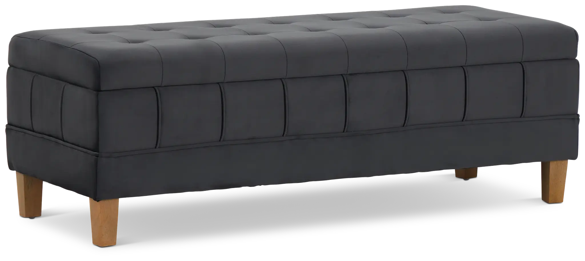 Crosby Gray Storage Bench Crosby Gray Storage Bench