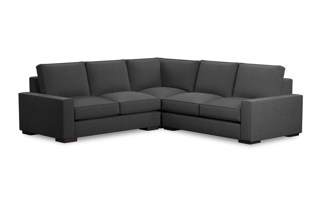 Edgewater Delray Dark Gray Small Two-arm Sectional