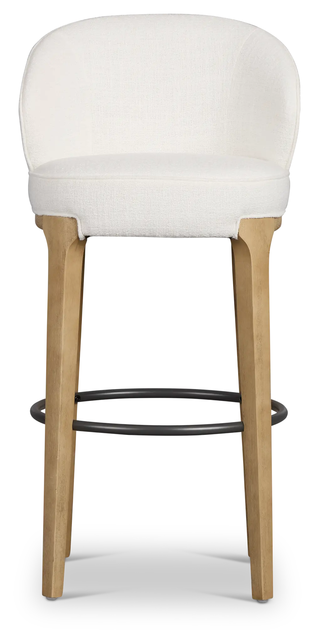 Libby Whitefabric 30" Upholstered Barstool Libby Whitefabric 30" Upholstered Barstool
