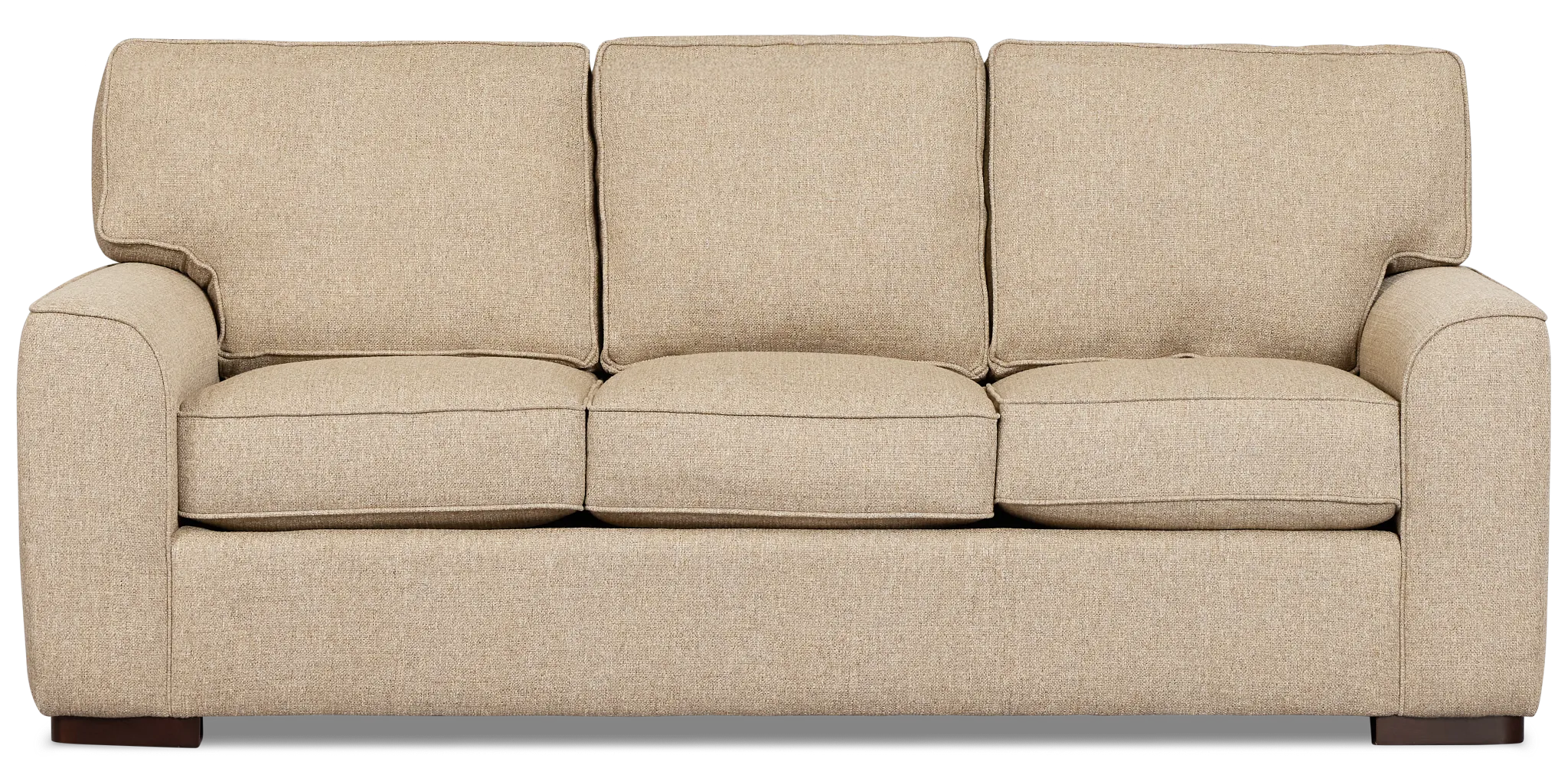 Sinclair Brown Fabric Sofa