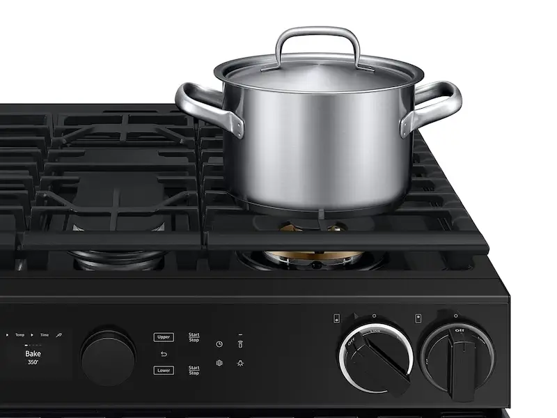 Samsung Bespoke Series Stainless Steel Gas Range Samsung Bespoke Series Stainless Steel Gas Range