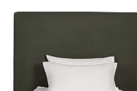 Grayton Sutton Green 54" Upholstered Platform Bed