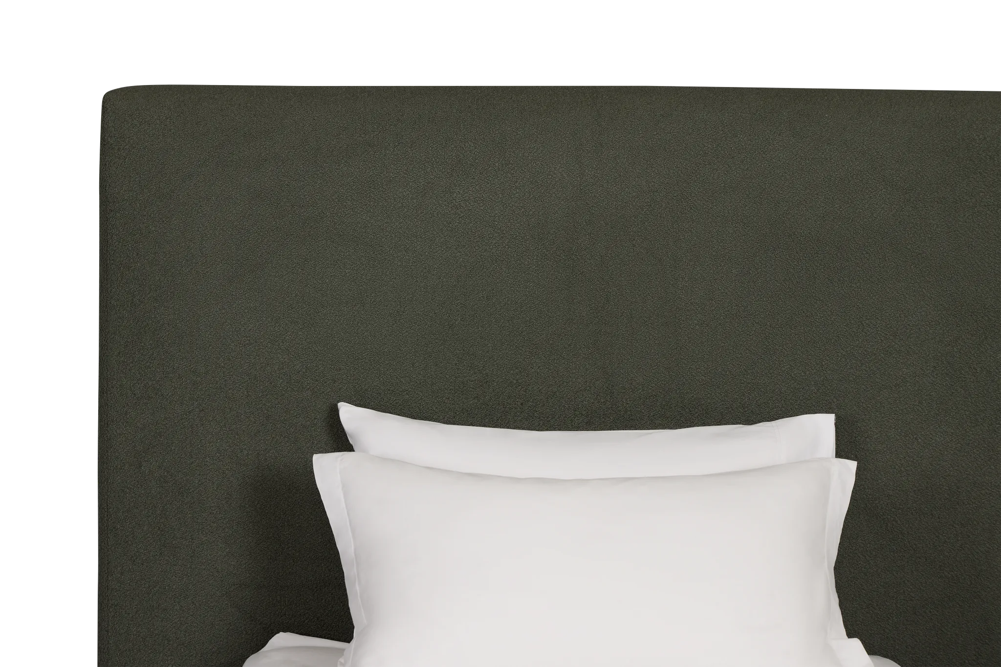 Grayton Sutton Green 54" Upholstered Platform Bed