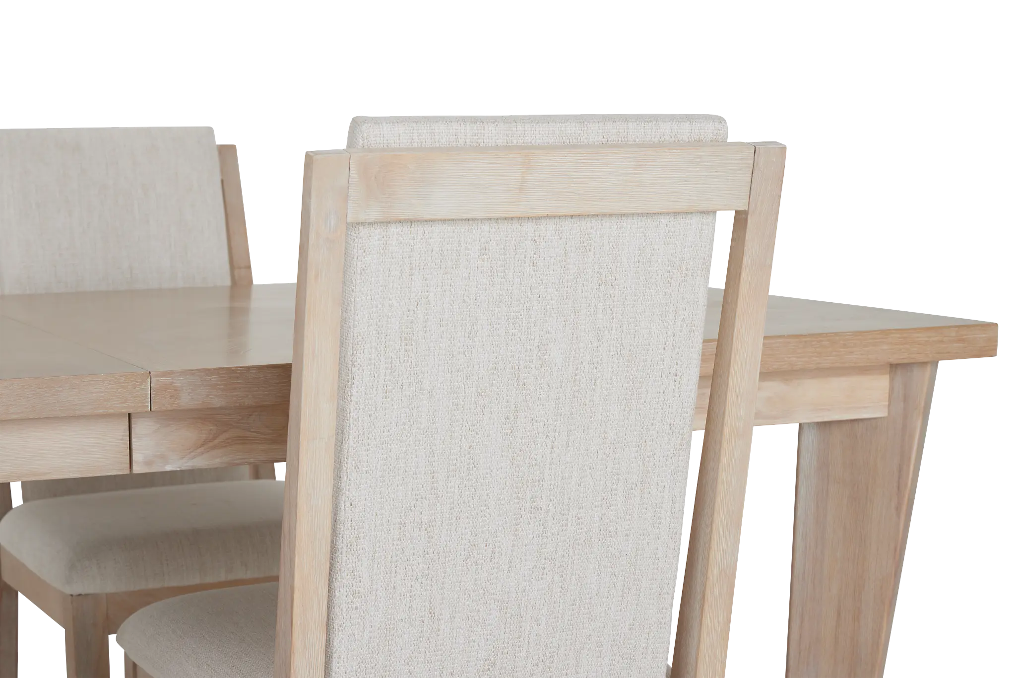 Boca Grande Light Tone Rectangular Table & 4 Upholstered Chairs Boca Grande Light Tone Rectangular Table & 4 Upholstered Chairs