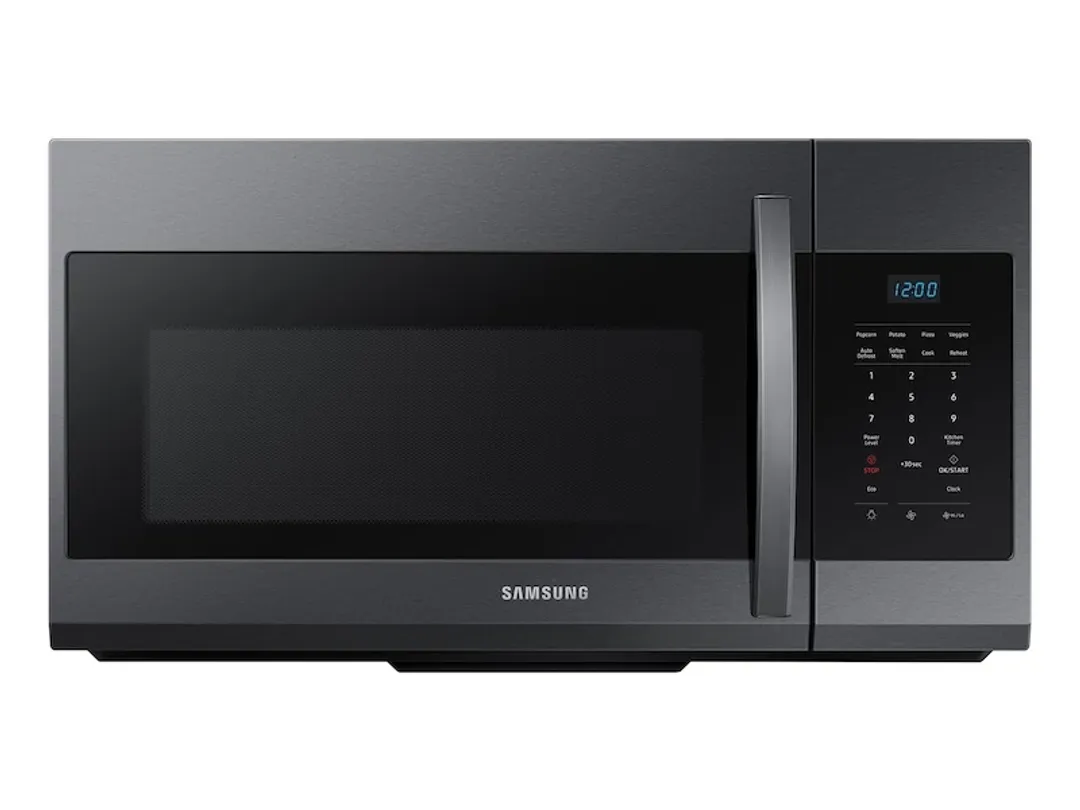 Samsung 7021 Series Black Over-the-range Microwave