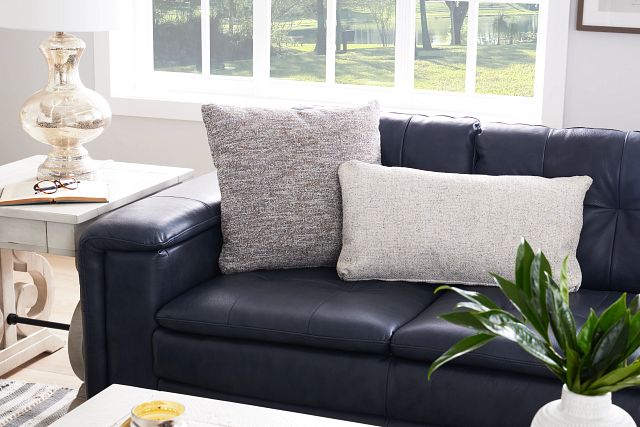Rowan Navy Leather Sofa (2)