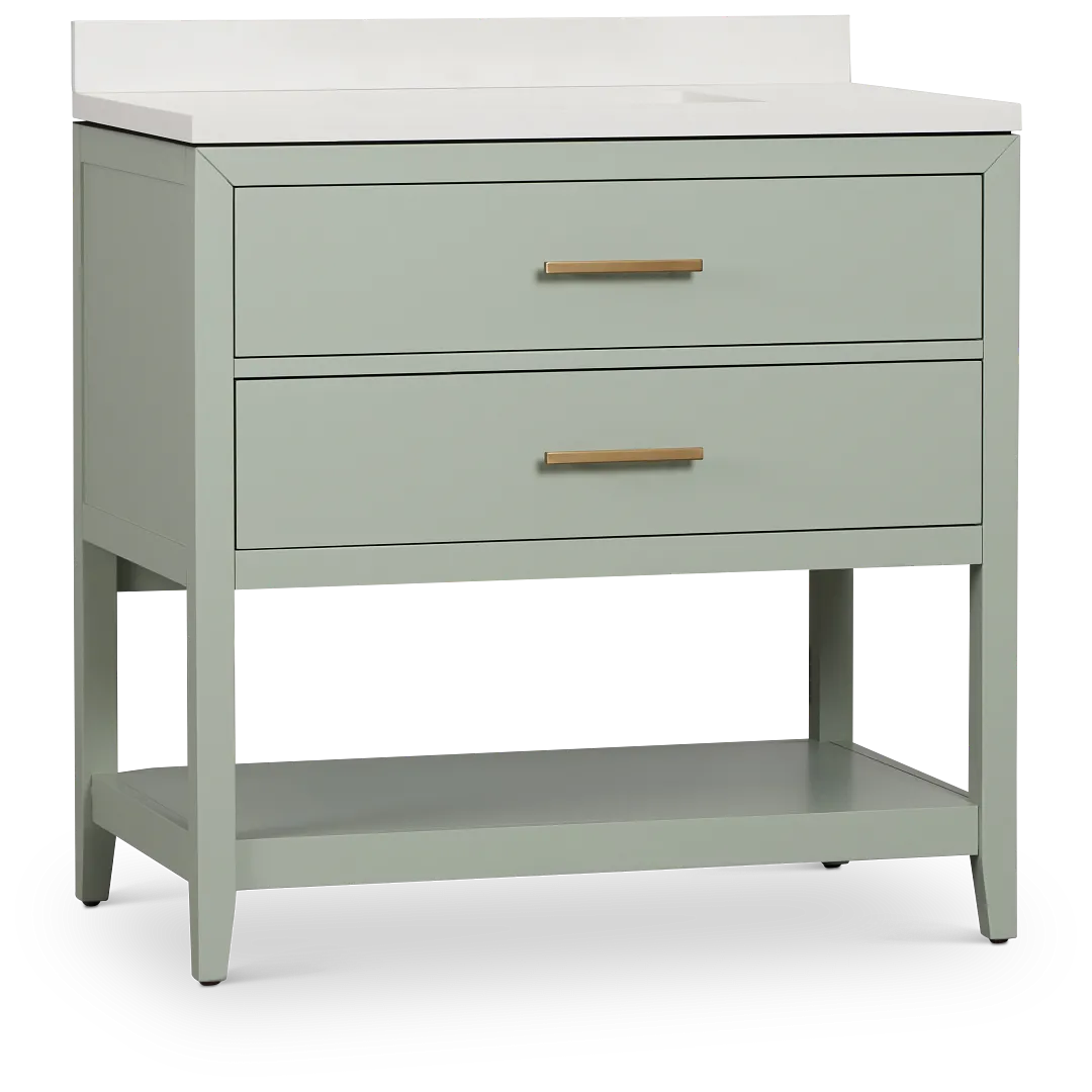 Alden Green 36" Single Bathroom Vanity