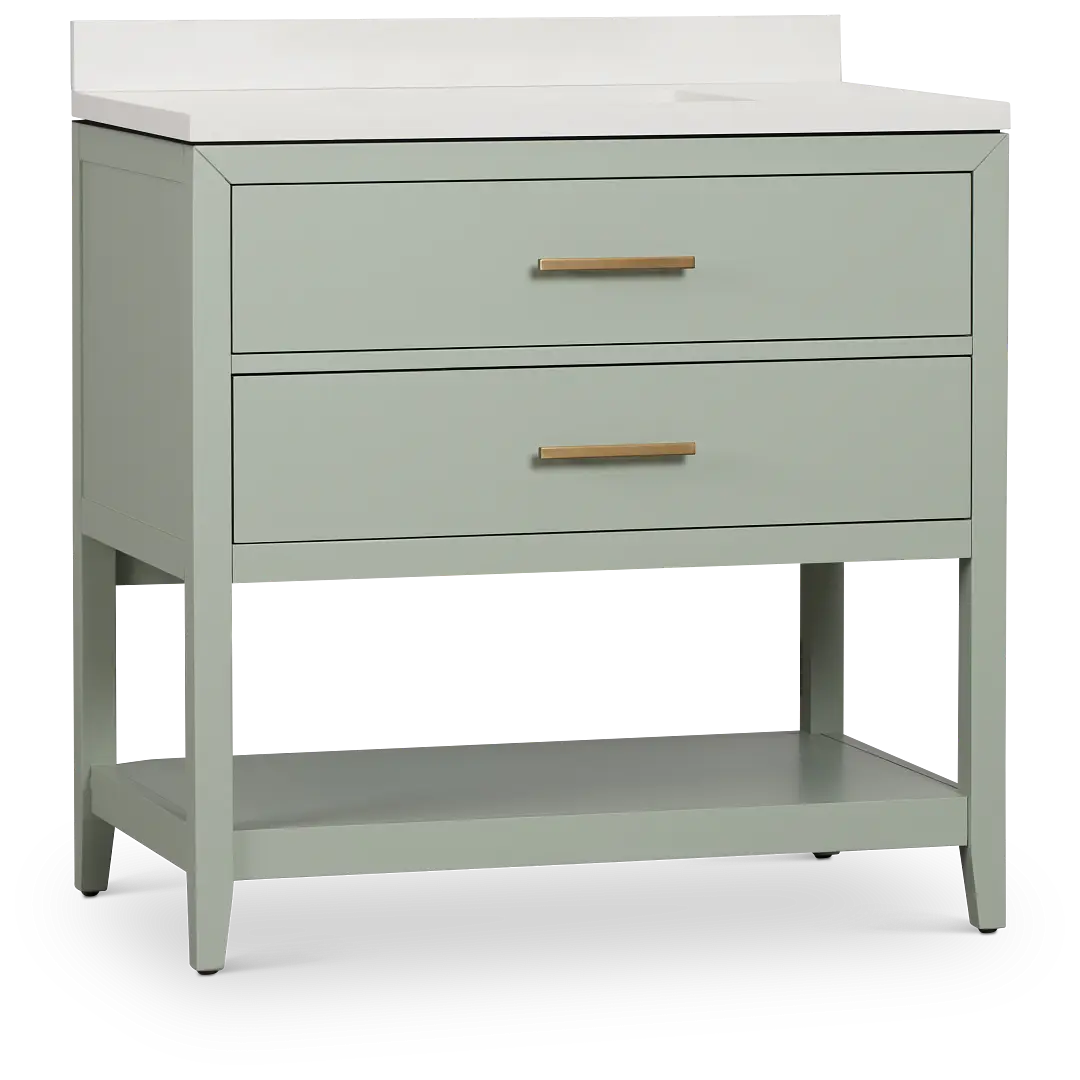 Alden Green 36" Single Bathroom Vanity Alden Green 36" Single Bathroom Vanity