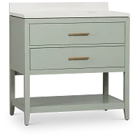 Alden Green 36" Single Bathroom Vanity