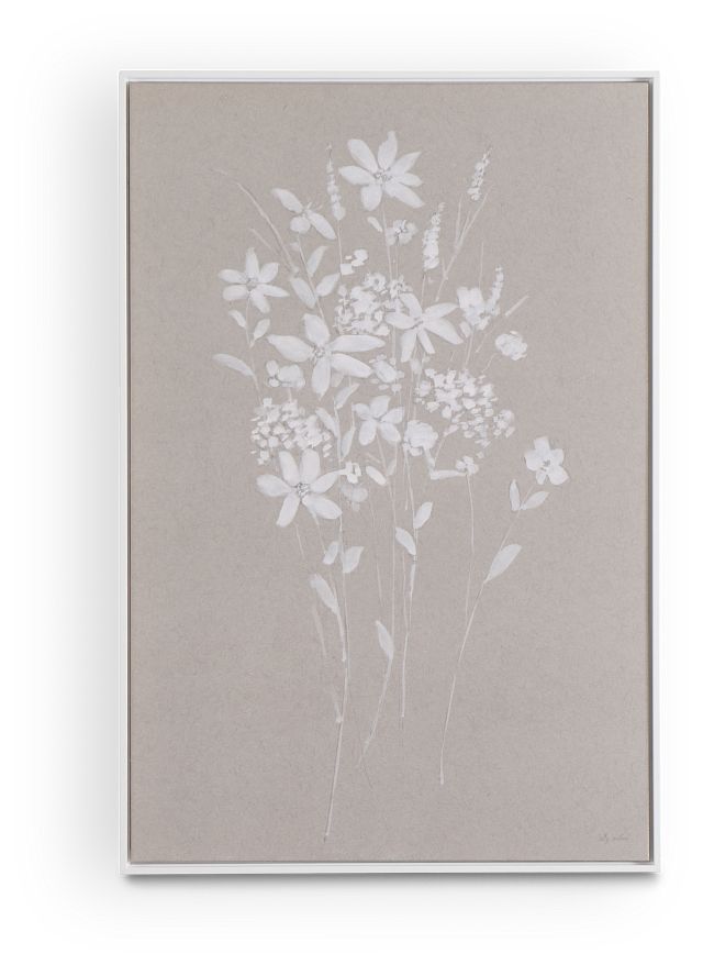 Frances Beige Framed Wall Art