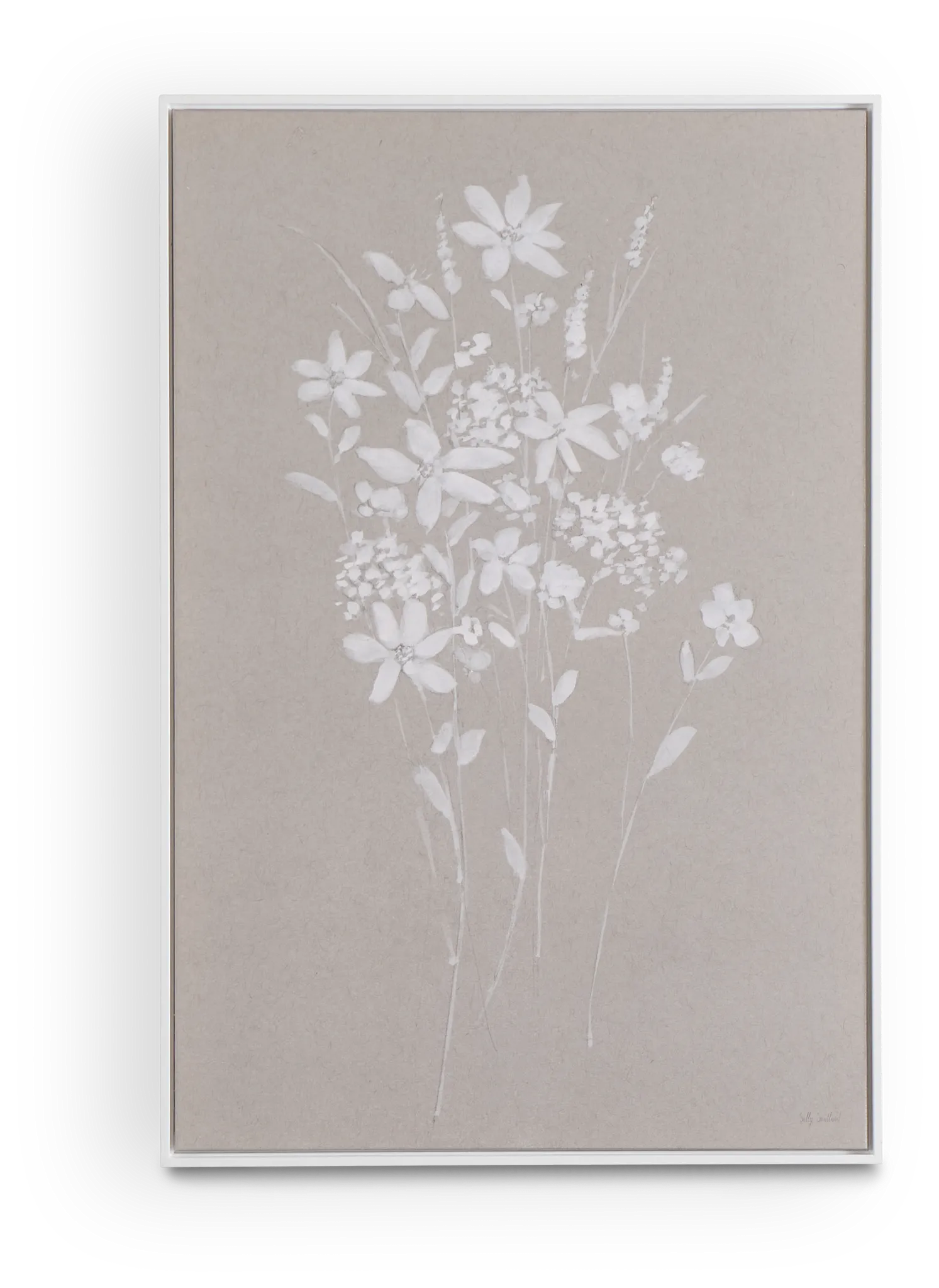 Frances Beige Framed Wall Art