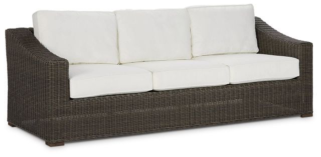 Canyon Gray White Sofa