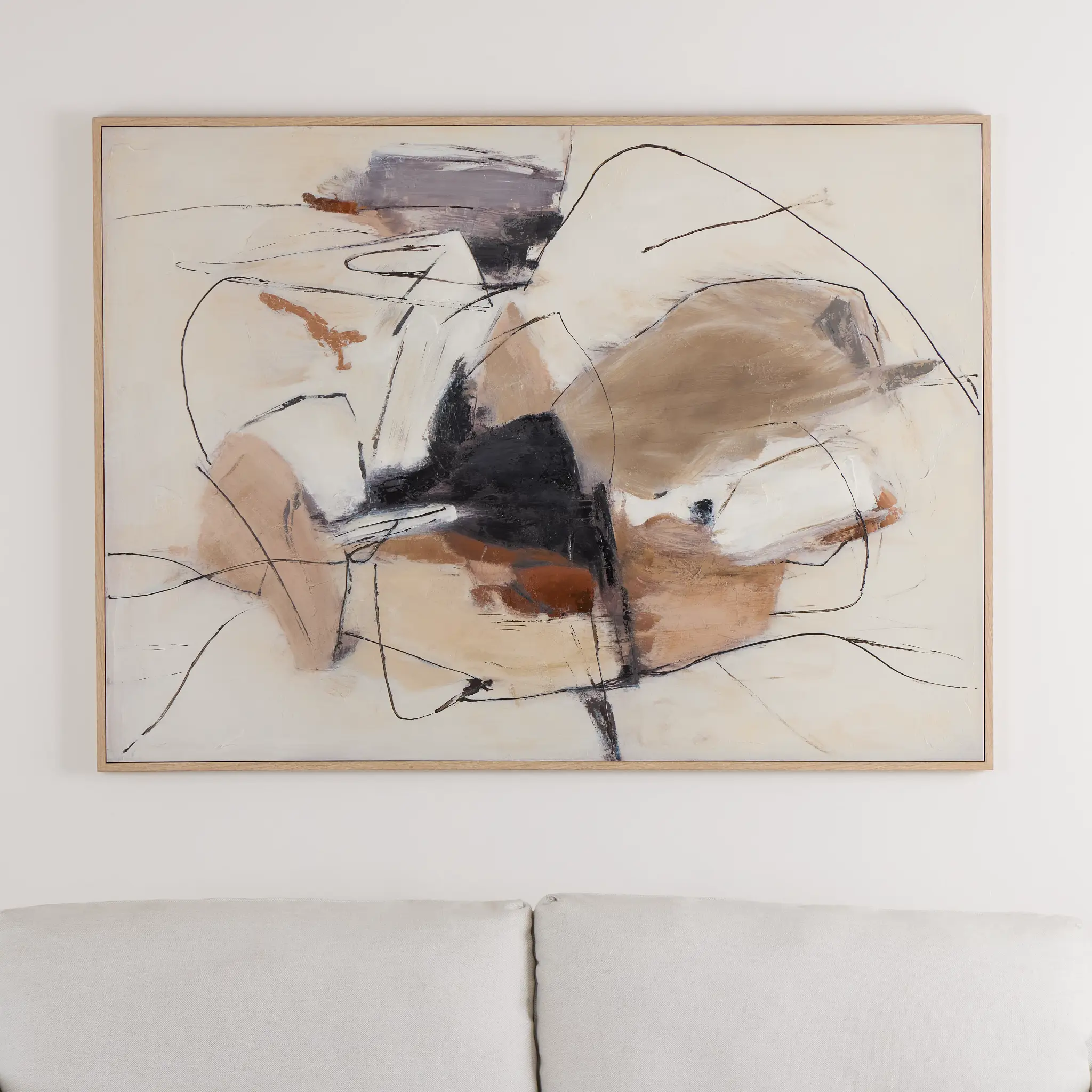 Scotch Brown Framed Canvas Wall Art Scotch Brown Framed Canvas Wall Art