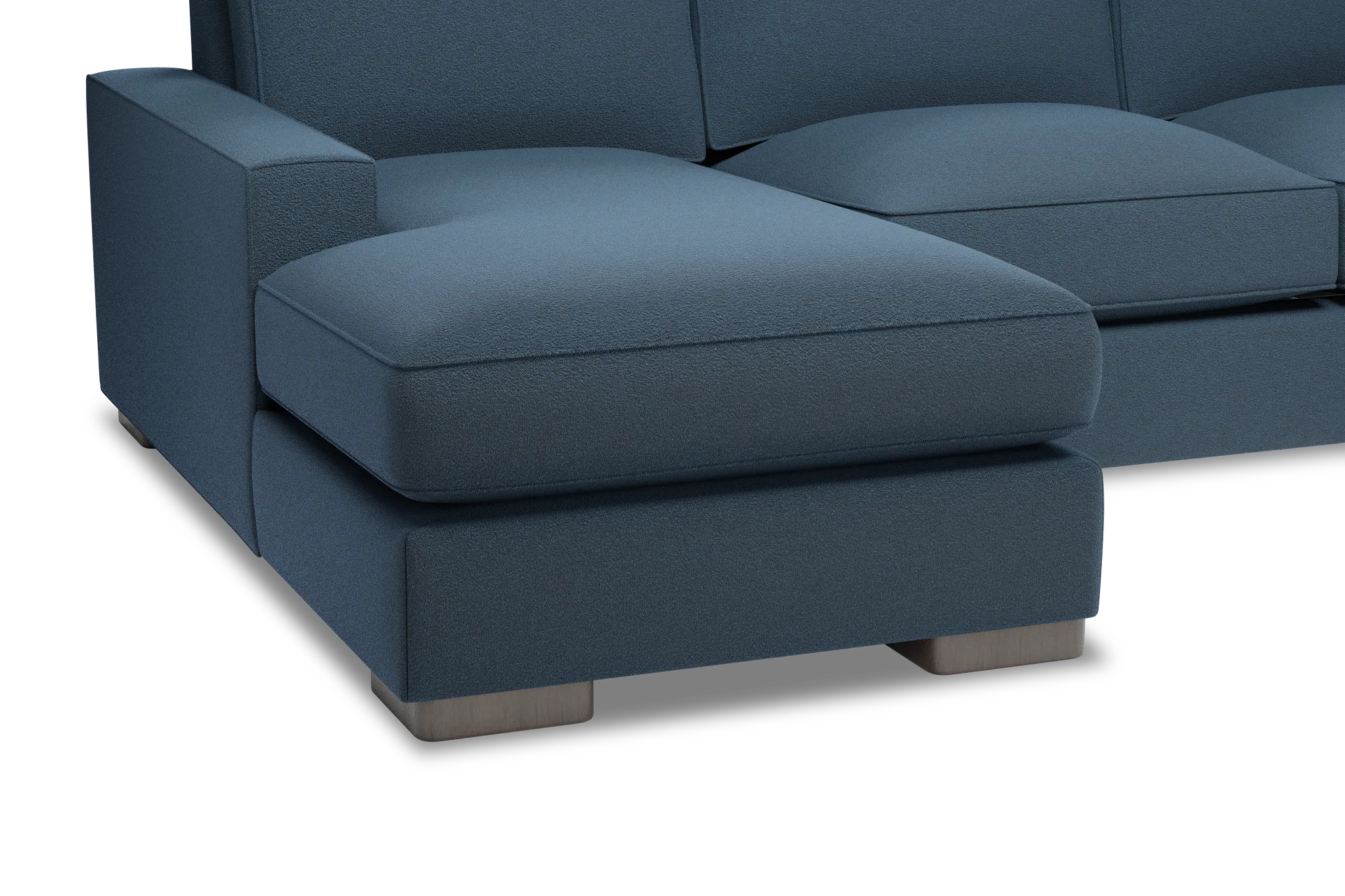 Edgewater Elite Blue Medium Left Chaise Sectional