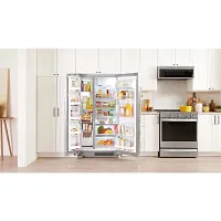 Whirlpool 321 Series Stainless Steel Side By Side Refrigerator