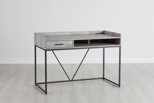 Coppell Gray Writing Desk | Home Office - Desks | City Furniture