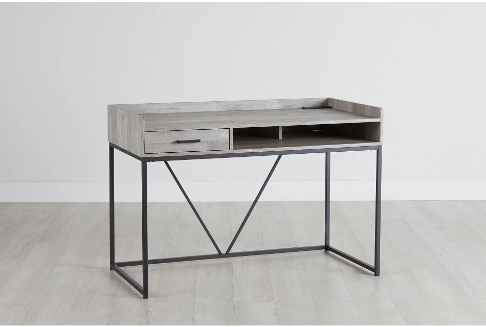 Coppell Gray Writing Desk