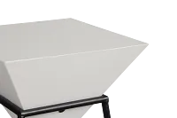 Roxy White Accent Table