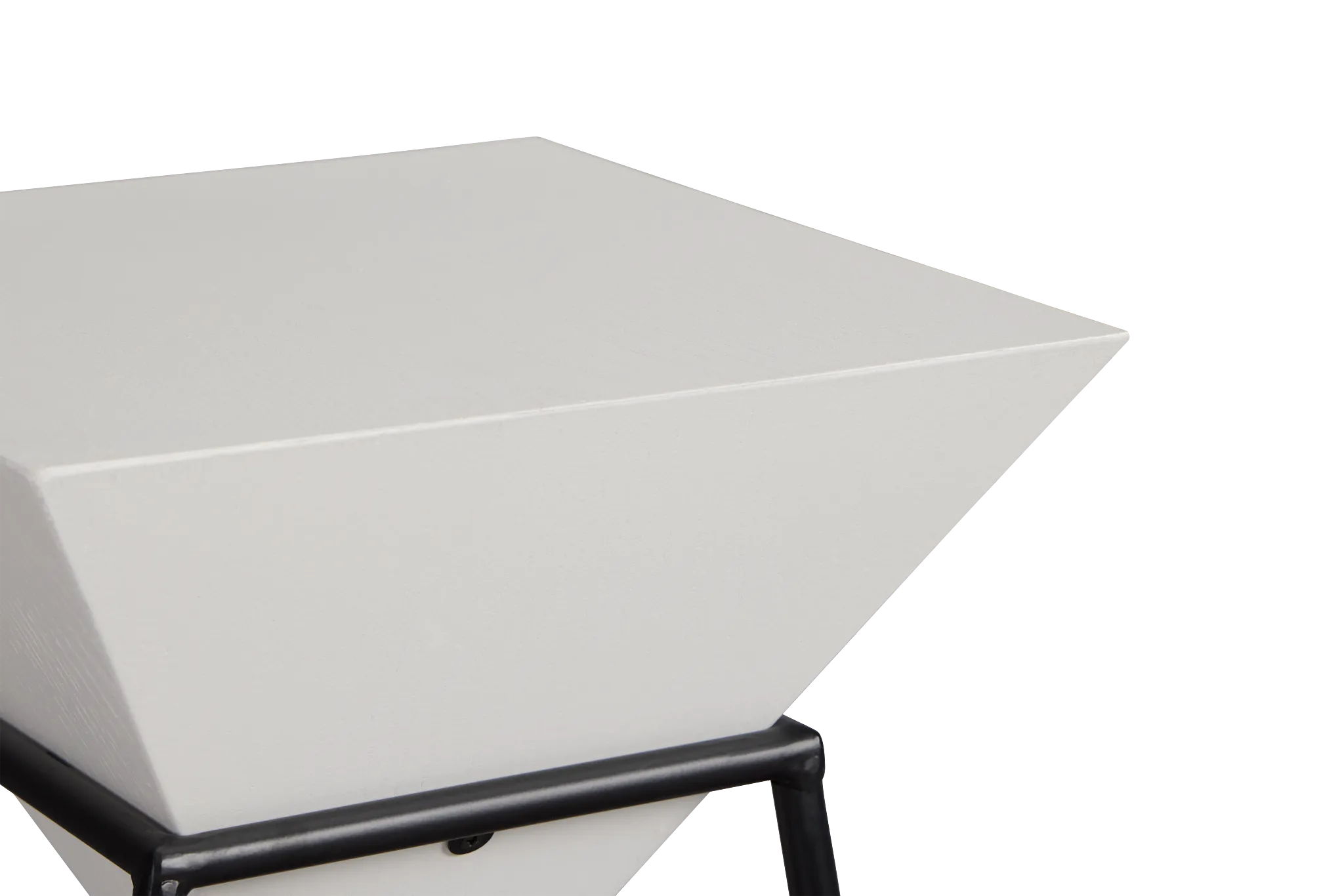 Roxy White Accent Table