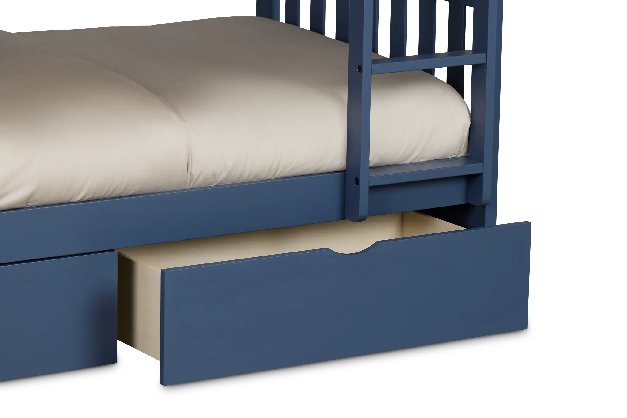 Charleston Dark Blue Storage Bunk Bed