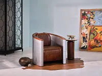 Joey Brown Leather Accent Chair