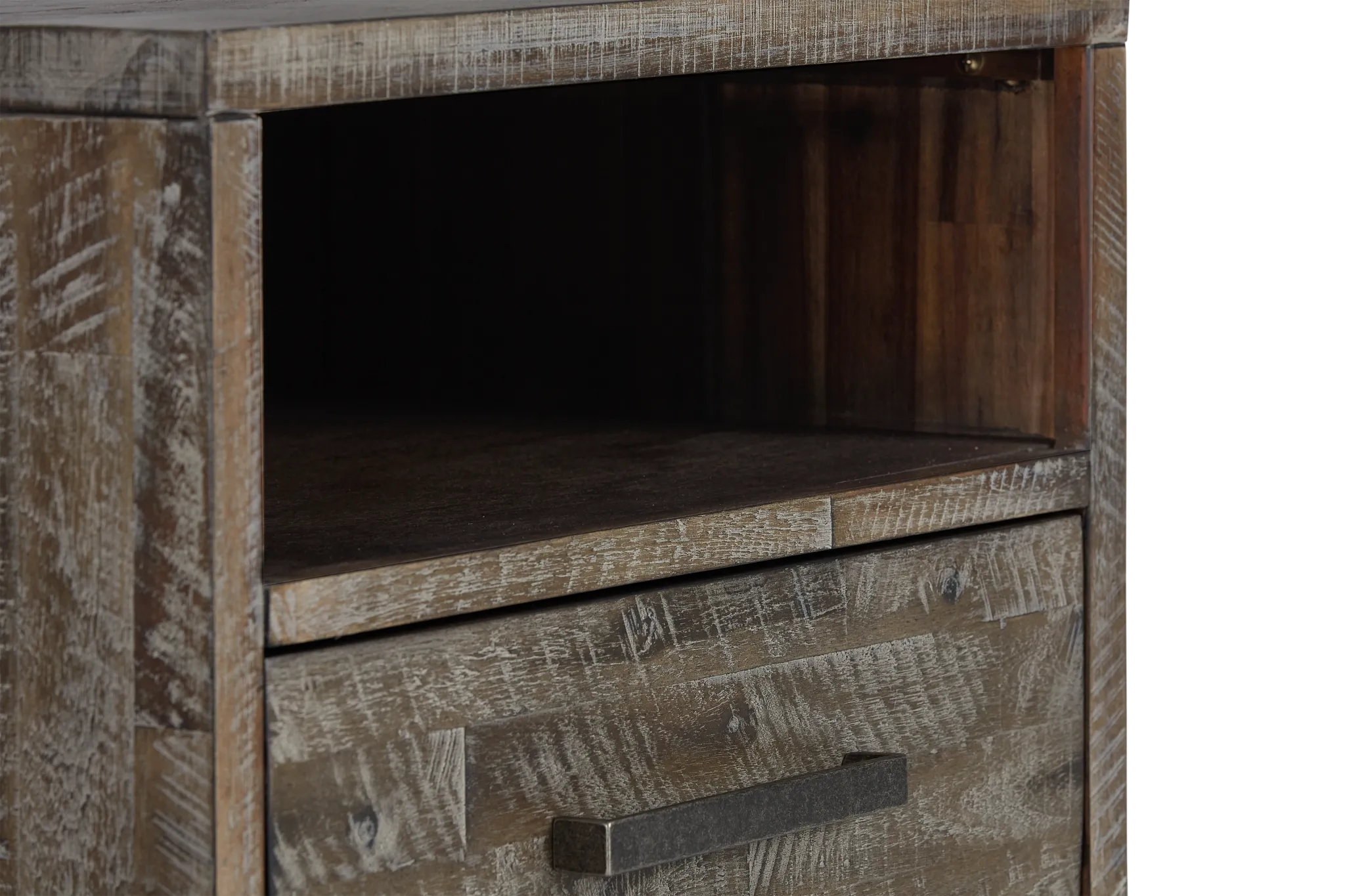 Hayes Light Gray End Table