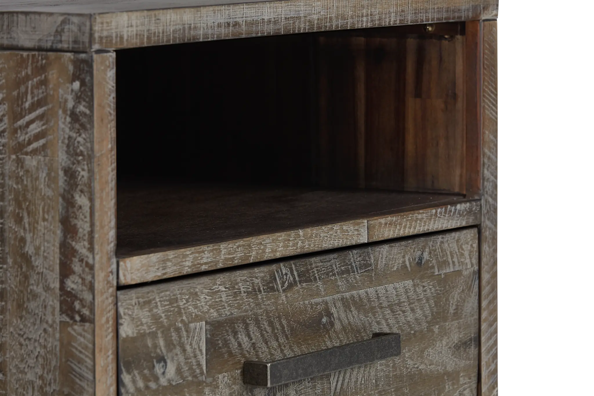 Hayes Light Gray End Table Hayes Light Gray End Table