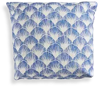 Shell Blue 18" Accent Pillow