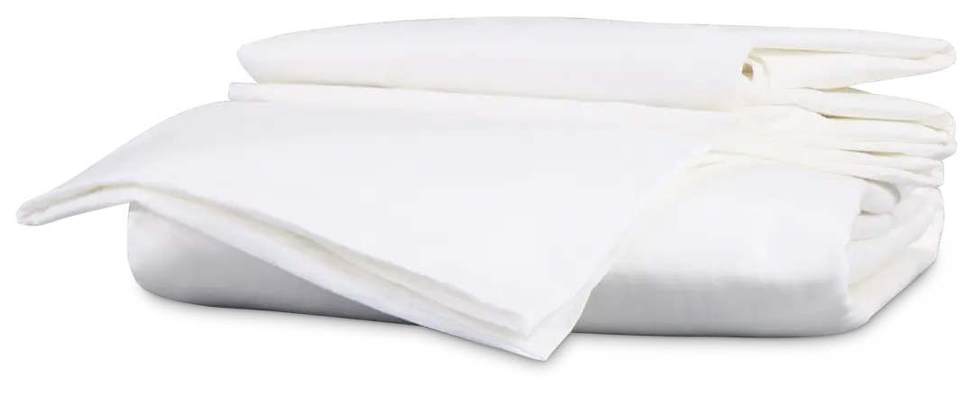 Rest & Renew Percale Cotton White 200 Thread Duvet Set Rest & Renew Percale Cotton White 200 Thread Duvet Set